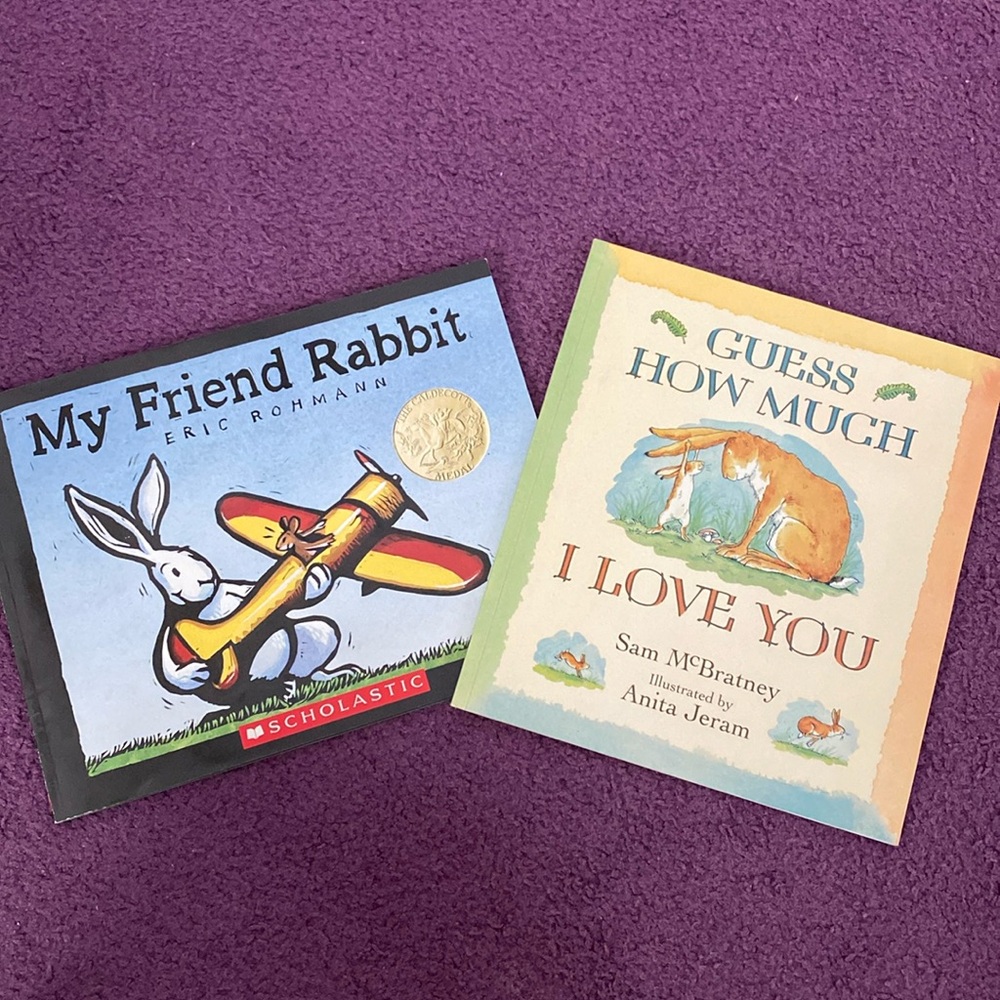 My Friend Rabbit and Guess How Much I Love You children books